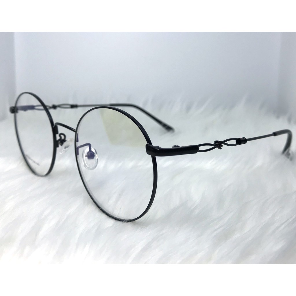 Gọng Kính Cận Mắt Tròn Kim Loại Thời Trang Hàn Quốc (G90-235 51-21-143)-Gọng Kính Mắt Thời Trang H2NEYEWEAR 2019