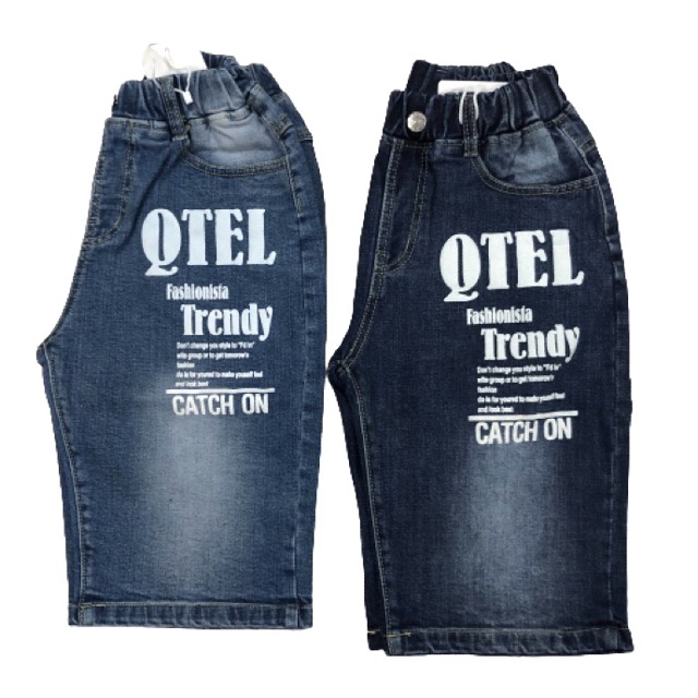 Quần Jeans Lửng Bé Trai 40kg -51kg