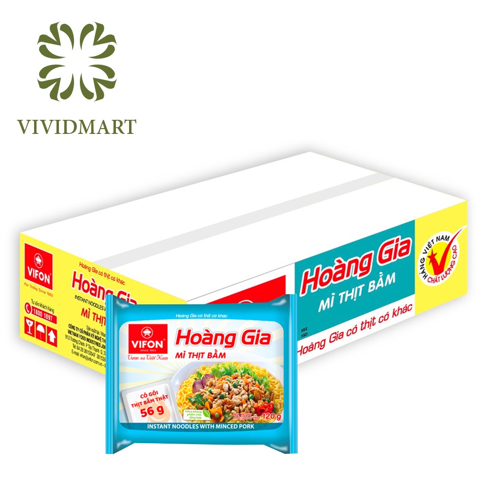 [Toàn quốc][Thùng] VIFON HOÀNG GIA: MÌ (THỊT BẰM, THỊT BÒ), PHỞ (BÒ,GÀ), HỦ TIẾU NAM VANG, BÁNH ĐA CUA THỊT THẬT – VIFON | BigBuy360 - bigbuy360.vn
