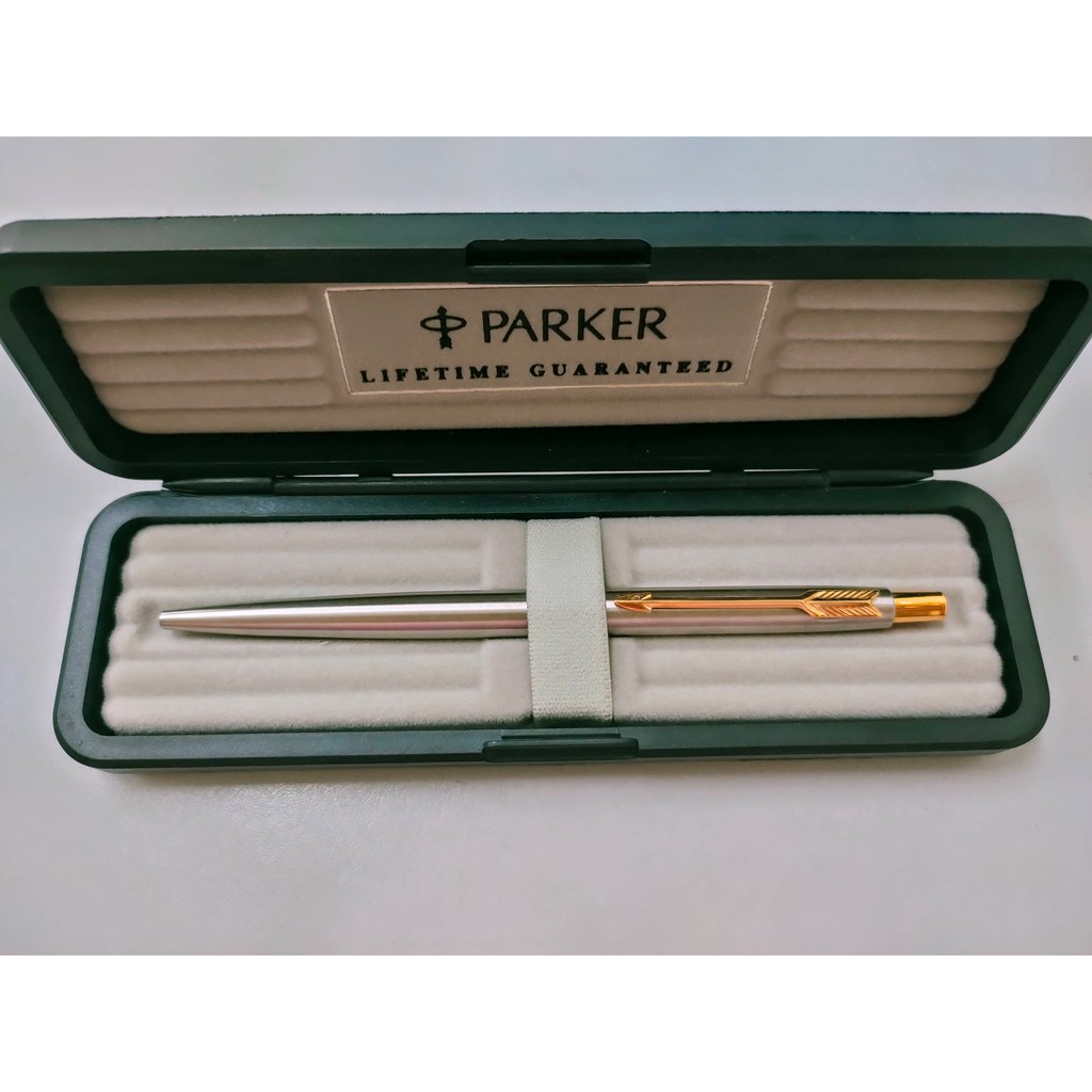 Bút bi Parker Classic - Made in USA - Silver Ballpoint Pen - Viết ký cao cấp cổ điển