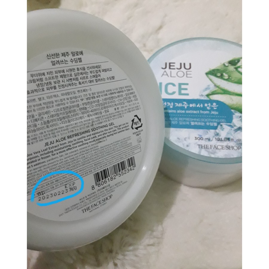 (Hàng Mới Về) Son Môi Chiết Xuất Lô Hội Jeju Share In Jar The Face Shop