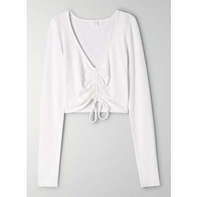 Áo thun croptop rút dây Wilfred Free LYNX