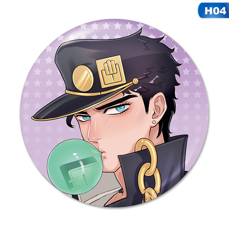 1 Huy Hiệu 58mm Hình Jojo 's Bizarre Adventure