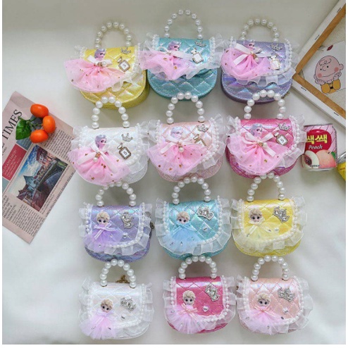 TÚI MINI QUAI NGỌC ELSA Nữ Hoàng Băng Giá, Túi Xinh Cho Bé