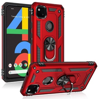 Ốp điện thoại chống sốc kèm giá đỡ nhẫn từ tính gắn xe hơi cho Google Pixel 5 5a 4a 5g Pixel 3a Xl 4xl 6 Pro