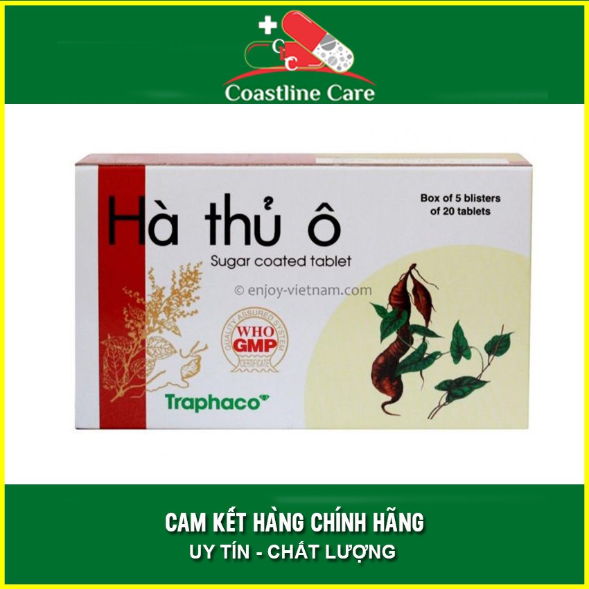 Hà Thủ Ô TRAPHACO viên nén bao đường - Coastlinecare Pharmacy