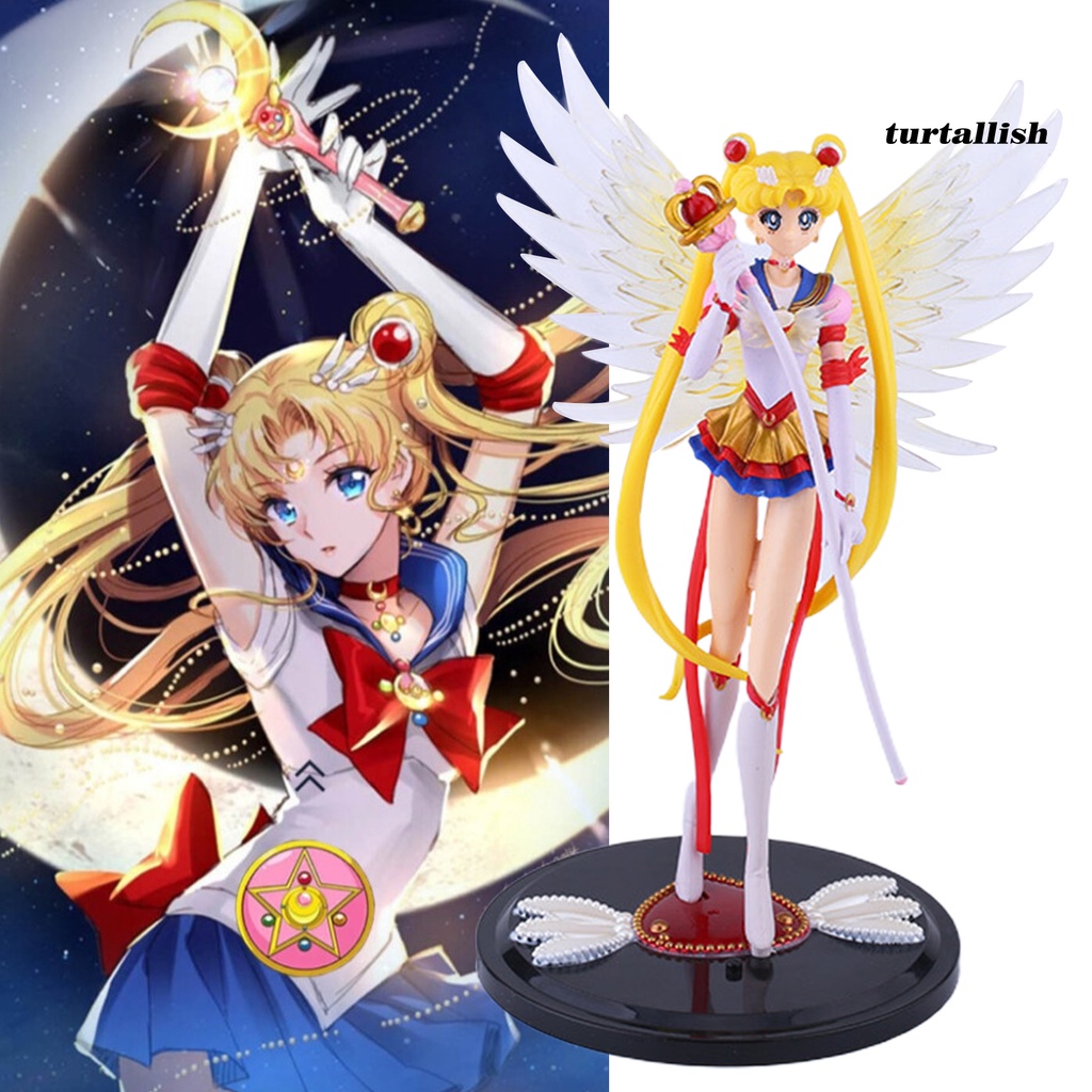 Mô hình Thủy thủ mặt trăng Tsukino Usagi dùng trang trí sân vườn