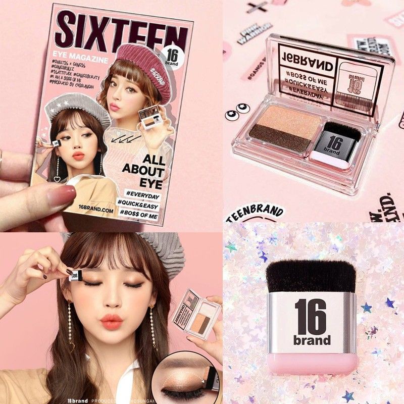 PHẤN MẮT SIXTEEN EYEMAGAZINE(16 brand)