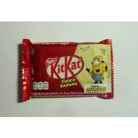 combo 10 thanh Socola Kitkat Minions Chuối 4f Thanh 35g