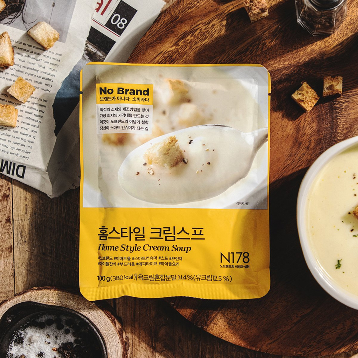 Súp Kem Homestyle Cream Soup No Brand 100g - Emart VN