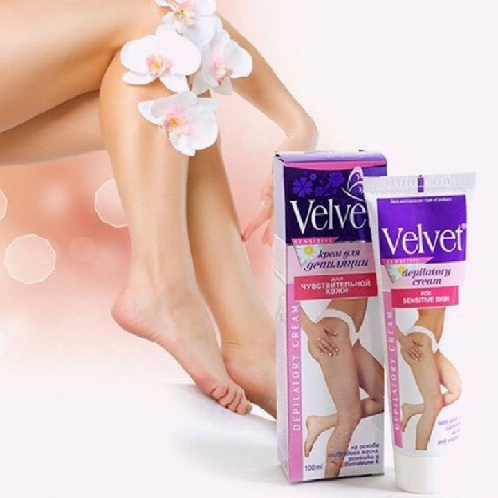 Kem tẩy lông Velvet Sensitive của nga 100ml