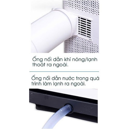 Máy lạnh di động Casper 9000BTU PC-09TL33  R410 - Hàng Chính Hãng