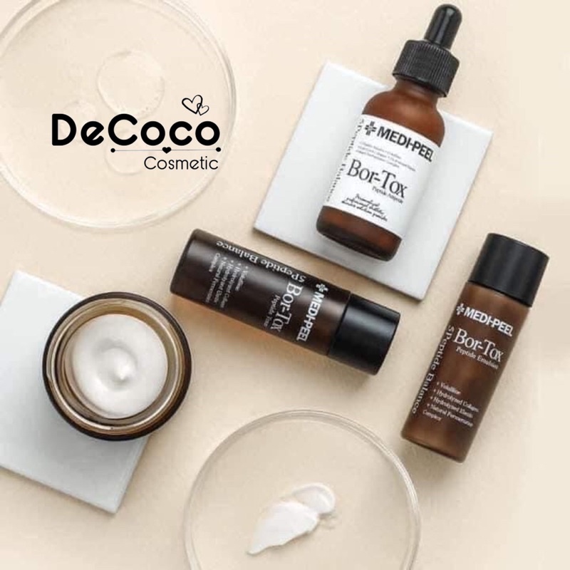 [Chính Hãng] Set Dưỡng Medipeel Bortox ngăn ngừa loã hoá _ Siêu căng bóng trắng mịn _DeCoco Cosmetic