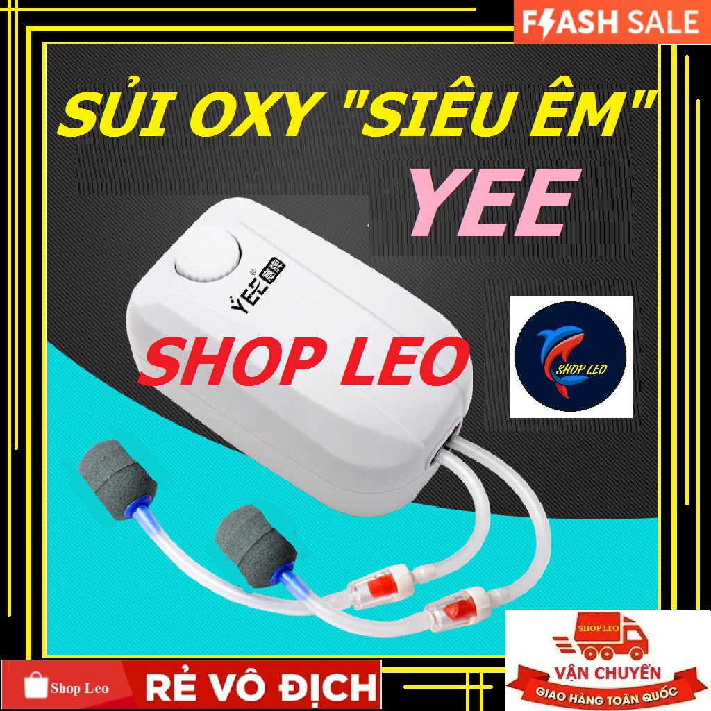 Sủi oxi siêu êm YEE cho bể cá - Sủi oxy cao cấp - Máy tạo khí siêu êm