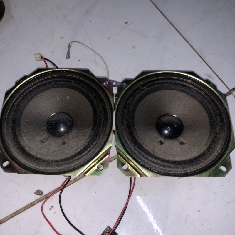 Cặp loa toàn dải tháo máy Aiwa nội địa nhật bass 10