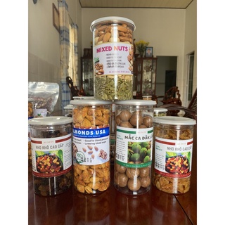Hạt Dinh Dưỡng Mixed 4 Loại Hạt [ 500 gram Hạnh Nhân, Macca, Hạt dẻ cười, Điều Sấy]