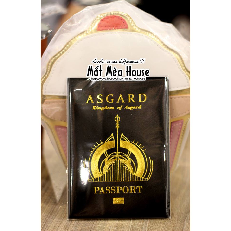 Passport Cover/ Bọc hộ chiếu Wakanda và Asgasrd