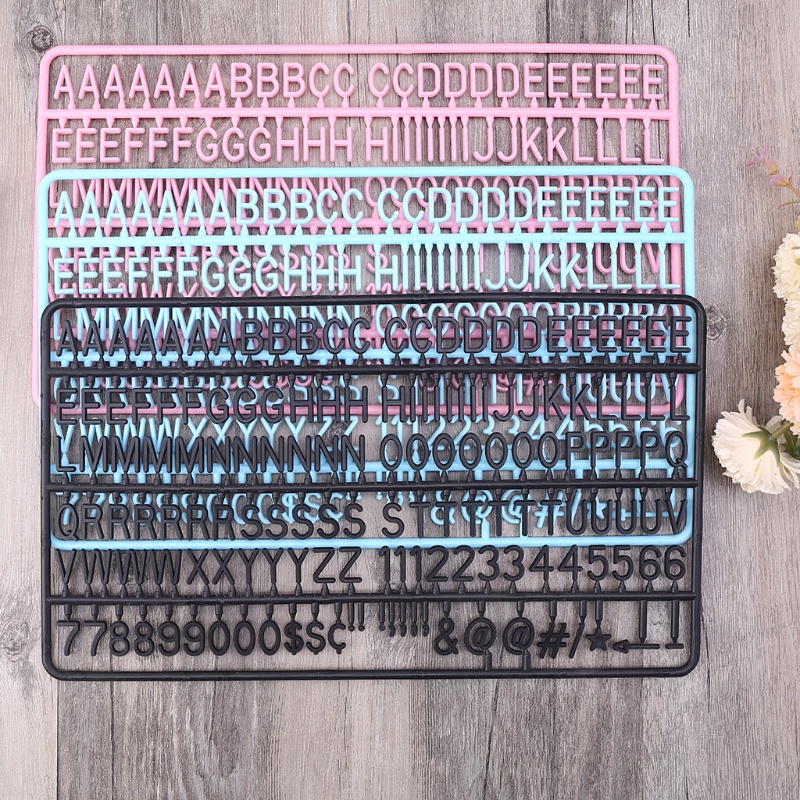 Wer Set 2 Bảng Nỉ In Chữ Cái Và Số Có Thể Tái Sử Dụng Cho Bảng Nỉ