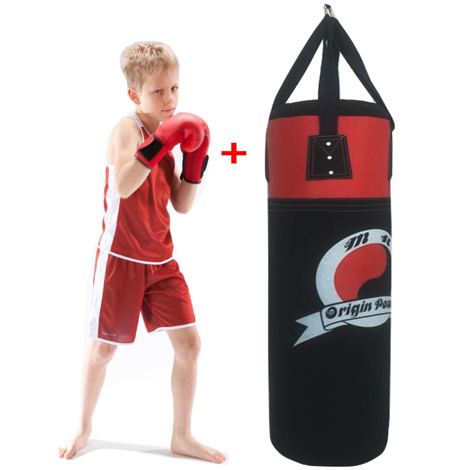 Võ Bao Cát Boxing đã bao gồm đai treo cao cấp thương hiệu Origin Ppwer 6 tấc