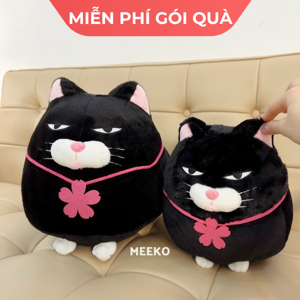 Chú Mèo bông Jennifer vui vẻ - gấu bông cao cấp  MEEKO
