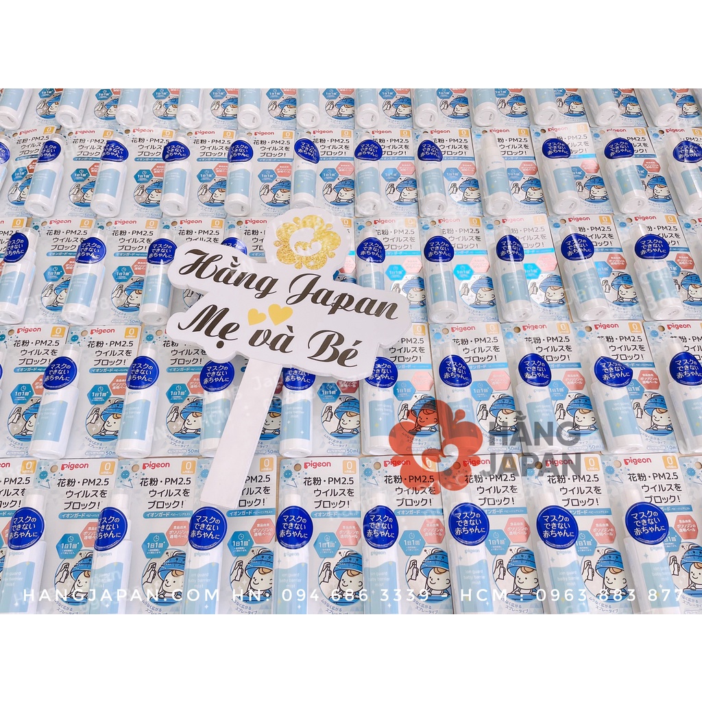 Xịt kháng khuẩn Pigeon cho bé từ sơ sinh 4902508084604