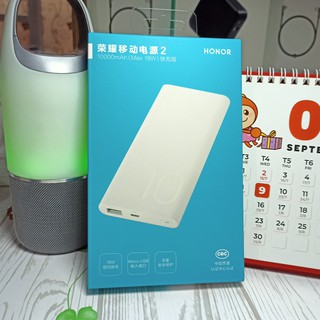 Pin sạc dự phòng Honor Glory 2 10000mAh, Sạc Nhanh 18W Cho Huawei, Honor