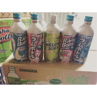 COMBO 6 CHAI SODA SANGARIA NHẬT BẢN MÙI NGẪU NHIÊN