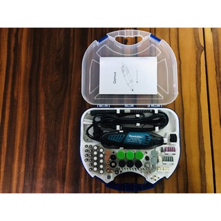 BỘ MÁY KHOAN MÀI KHUÔN KHẮC MỸ NGHỆ MINI ĐA NĂNG 6 TỐC ĐỘ MAKITA KÈM HỘP FULL ĐỒ NGHỀ 100 MÓN MỚI 100%