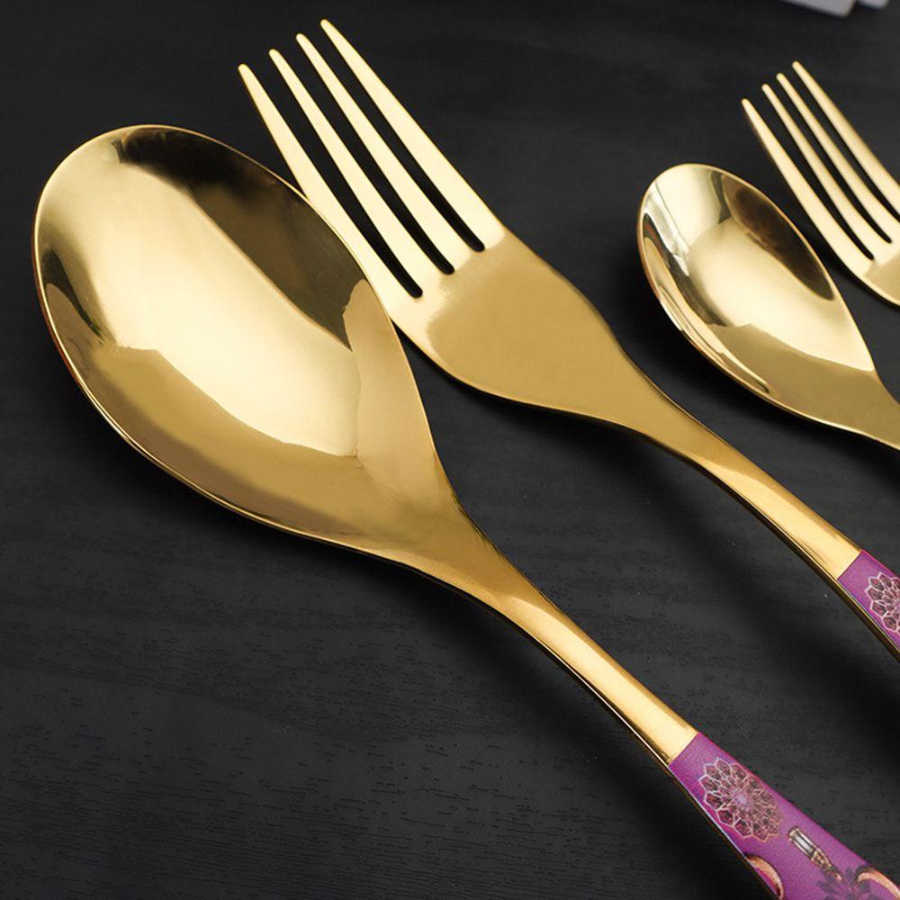 Bộ Muỗng Nĩa Bằng Thép Không Gỉ