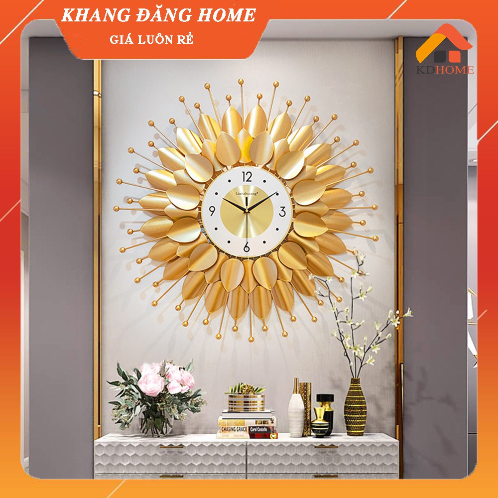 Đồng Hồ Treo Tường - Đồng Hồ Trang Trí decor sang sang trọng KD508