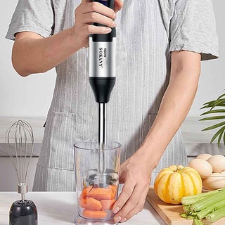Máy xay cầm tay đa năng: xay thịt, xay sinh tố, đánh trứng 1000w chính hãng sokany