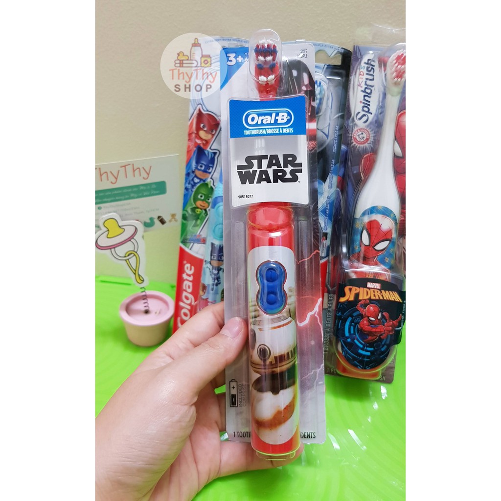 BÀN CHẢI ĐÁNH RĂNG CHẠY BẰNG PIN DÀNH CHO BÉ (Battery Toothbrush)