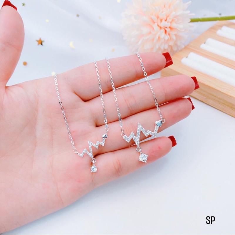 Dây chuyền chữ love bạc ta cao cấp