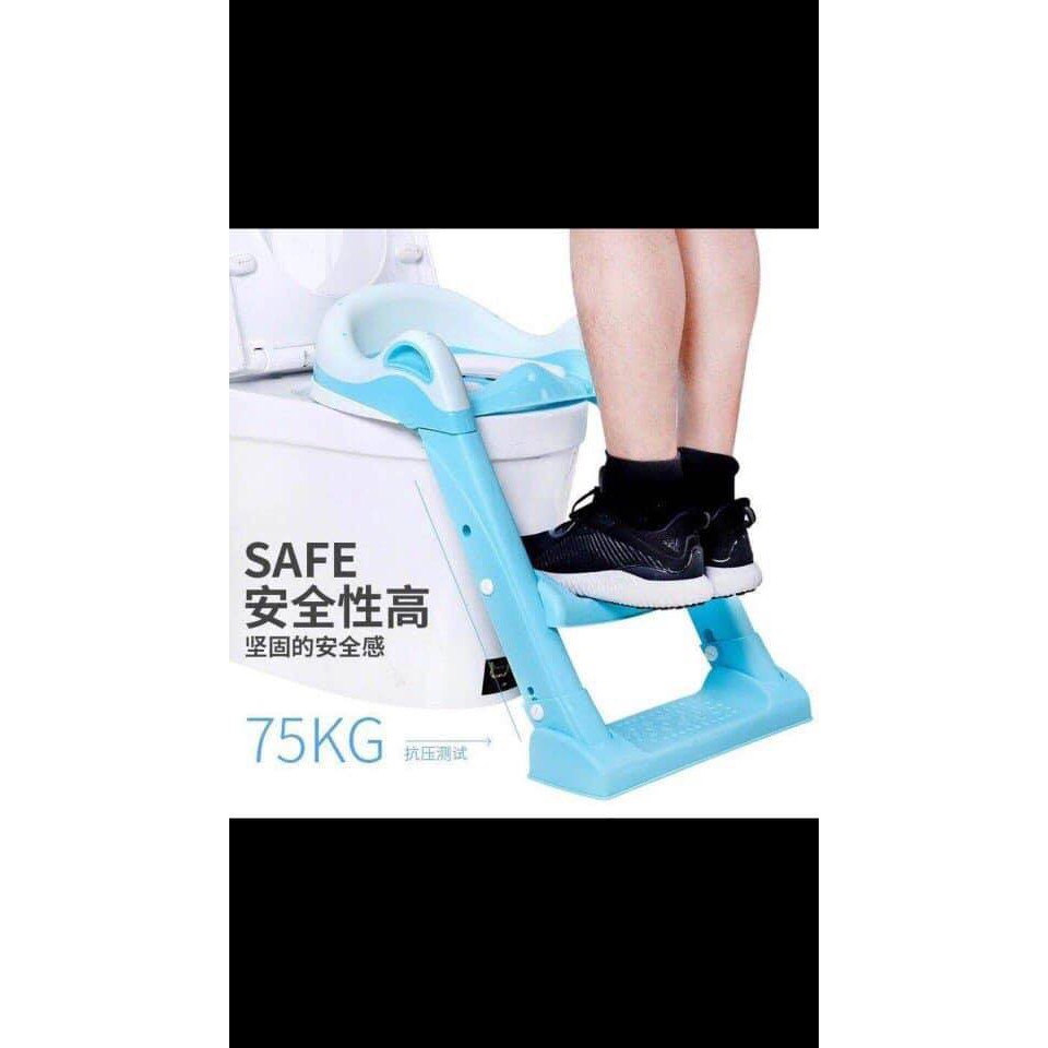 Kệ bồn cầu có bậc thang cho bé