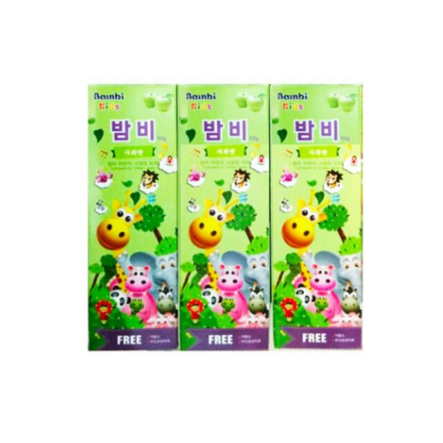 Kem đánh răng trẻ em Bambi Kids