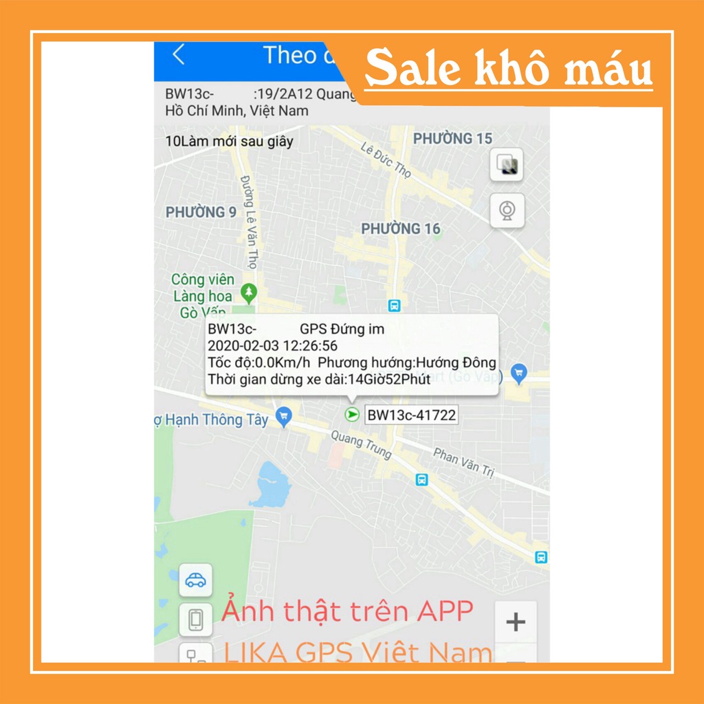 Xả Kho Thiết bị định vị GPS có pin dự trữ LIKA BW88 2019 - App GPSdd Tiếng Việt trên IOS, Android - Được tạo tài khoản q