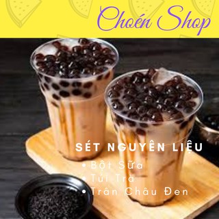 💖Choén Shop💖Set Trà Sữa Trân Châu 10-12 Ly Thơm Ngon Béo Ngậy Đậm Vị Trà Thái Xanh, Trà Thái Đỏ, Trà Xanh Nhài, Hồng Trà