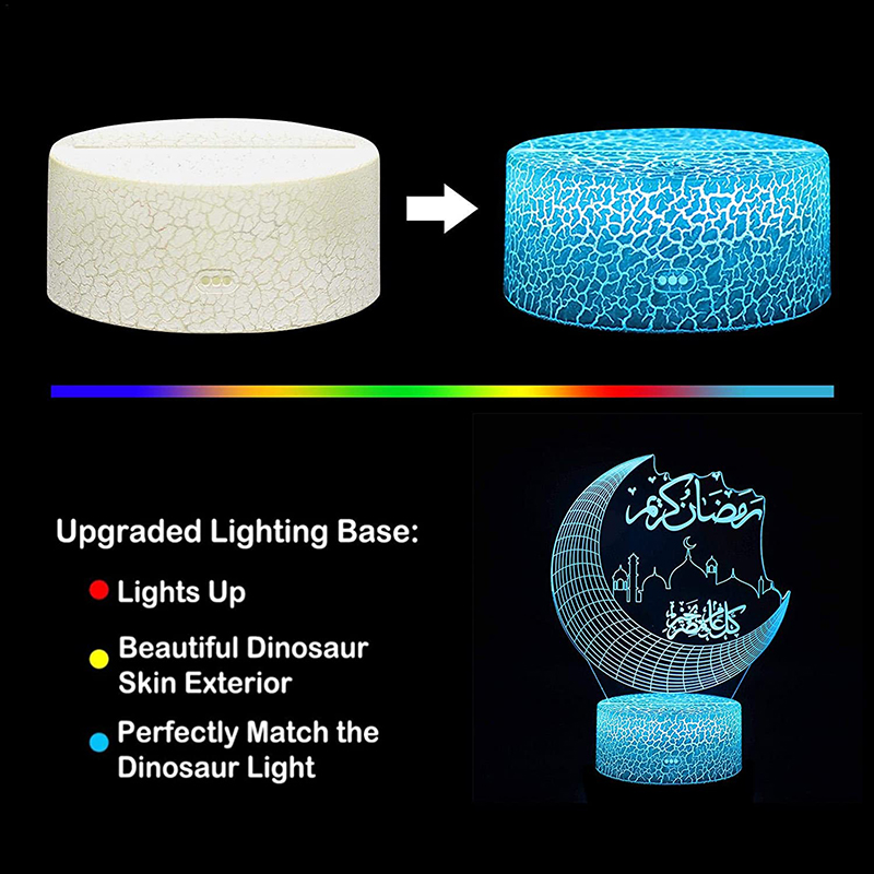 Đèn Led Để Bàn 3d Ramadan