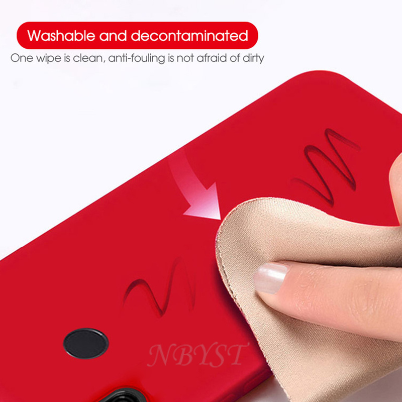 Ốp Lưng Silicone Chống Sốc Màu Trơn Cho Xiaomi Redmi 9a 9c 9 9at Nfc Remi Note 9s 9 Pro Redmi Note 10 Pro Max 10s