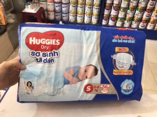 [Tặng quà]Tã dán Huggies size S56 miếng