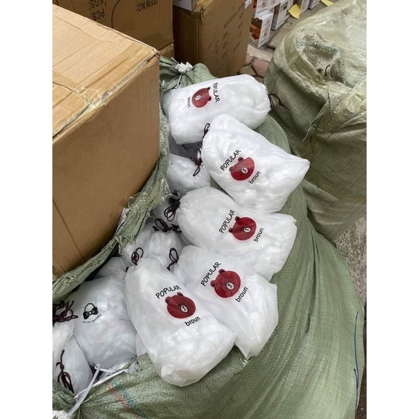❌❌❌BỌC THỰC PHẨM TÚI GẤU CONY 100 cái 🍒