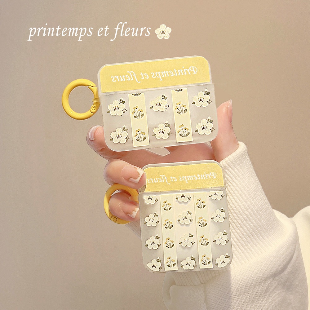 Ốp Bảo Vệ Hộp Đựng Tai Nghe Airpods 1/2/pro 3D Bằng Silicon Mềm Hình Hoa Mùa Hè Xinh Xắn