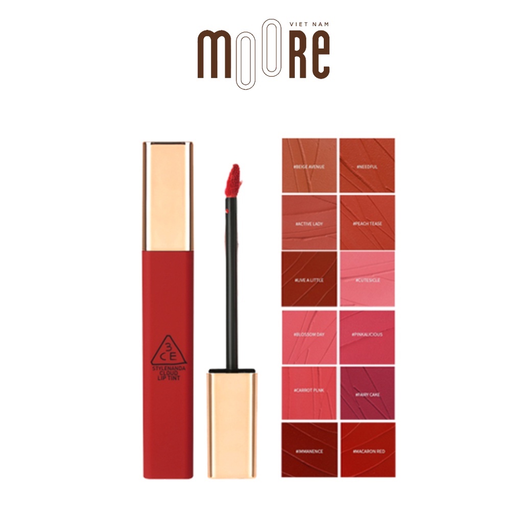 Son Kem Lì 3CE Cloud Lip Tint Thỏi Vuông