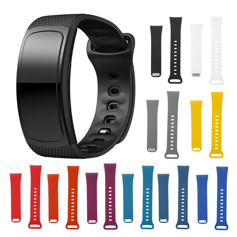 Dây Đeo Silicon Thay Thế Cho Đồng Hồ Thông Minh Samsung Gear Fit 2 Pro / Sm-R360