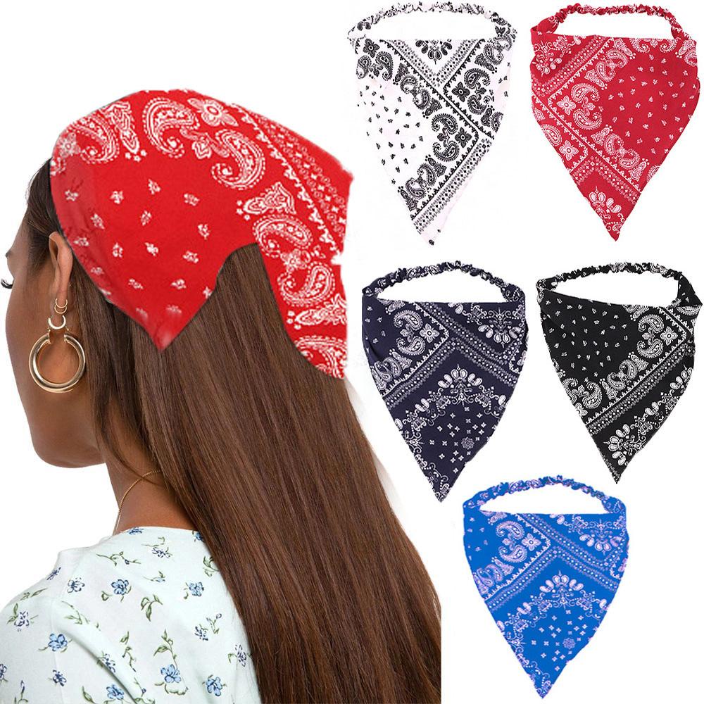 Dây Buộc Tóc Co Giãn Hình Tam Giác Dễ Thương