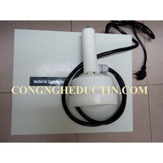 Máy dán màng seal chai lọ 500A