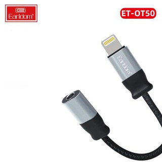 JACK CHUYỂN ĐỔI TỪ LIGHTNING TYPE-C SANG CỔNG 3.5M EARLDOM OT50