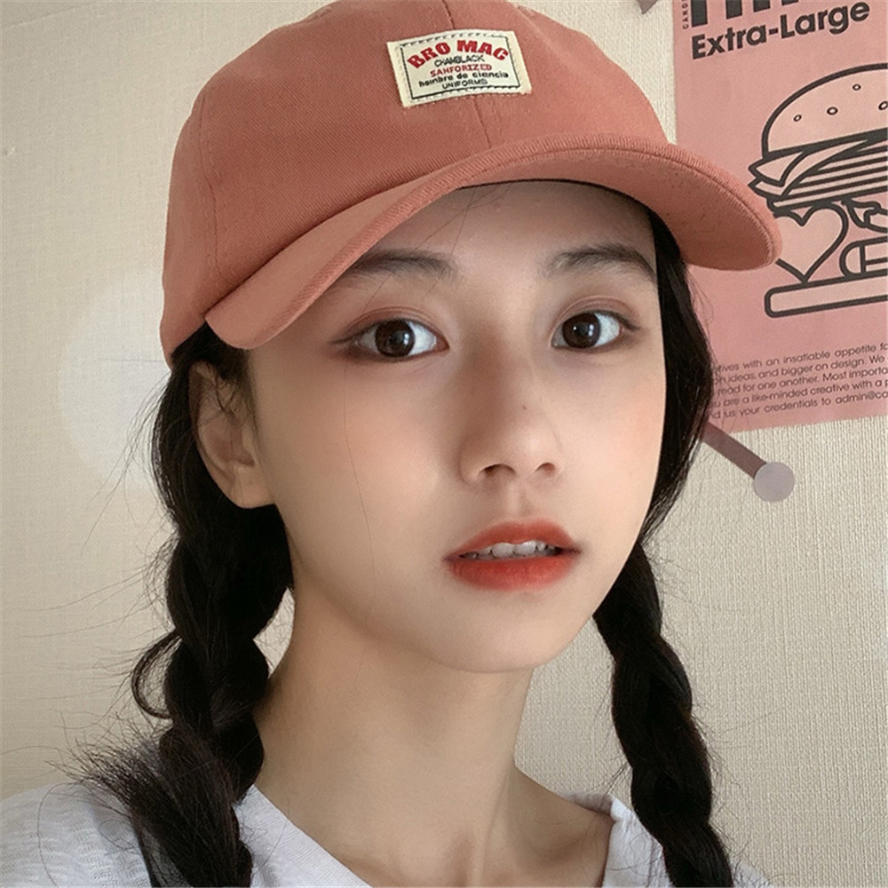 Mũ Lưỡi Trai Thêu Chữ Phong Cách Hàn Quốc Trẻ Trung Dành Cho Nữ