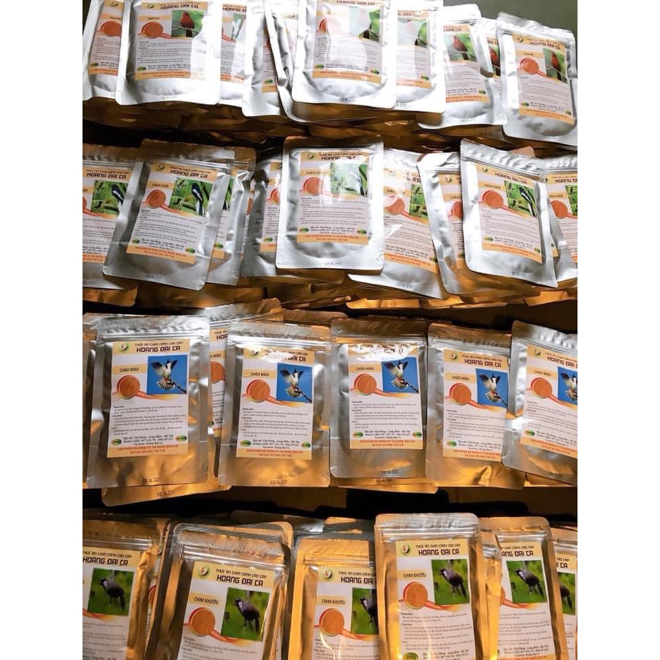 Cám Chim Chào Mào Hoàng Đại Ca, Dòng cám Chất và Mát, chim lên lửa từ từ ổn định bền mùa.