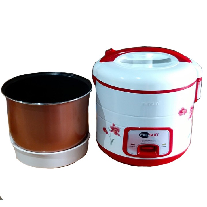 Nồi Cơm Điện Bigsun 2.5 Lít 3.0 Lít - Chống Dính - Br-25 Br-30  - Hàng Chính Hãng (Bảo Hành 12 Tháng) | BigBuy360 - bigbuy360.vn